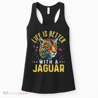 Life Is Better With A JAGUAR Funny JAGUARS Women's Tank Top thumb 0