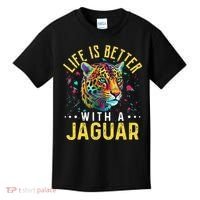 Life Is Better With A JAGUAR Funny JAGUARS Kids T-Shirt thumb 0