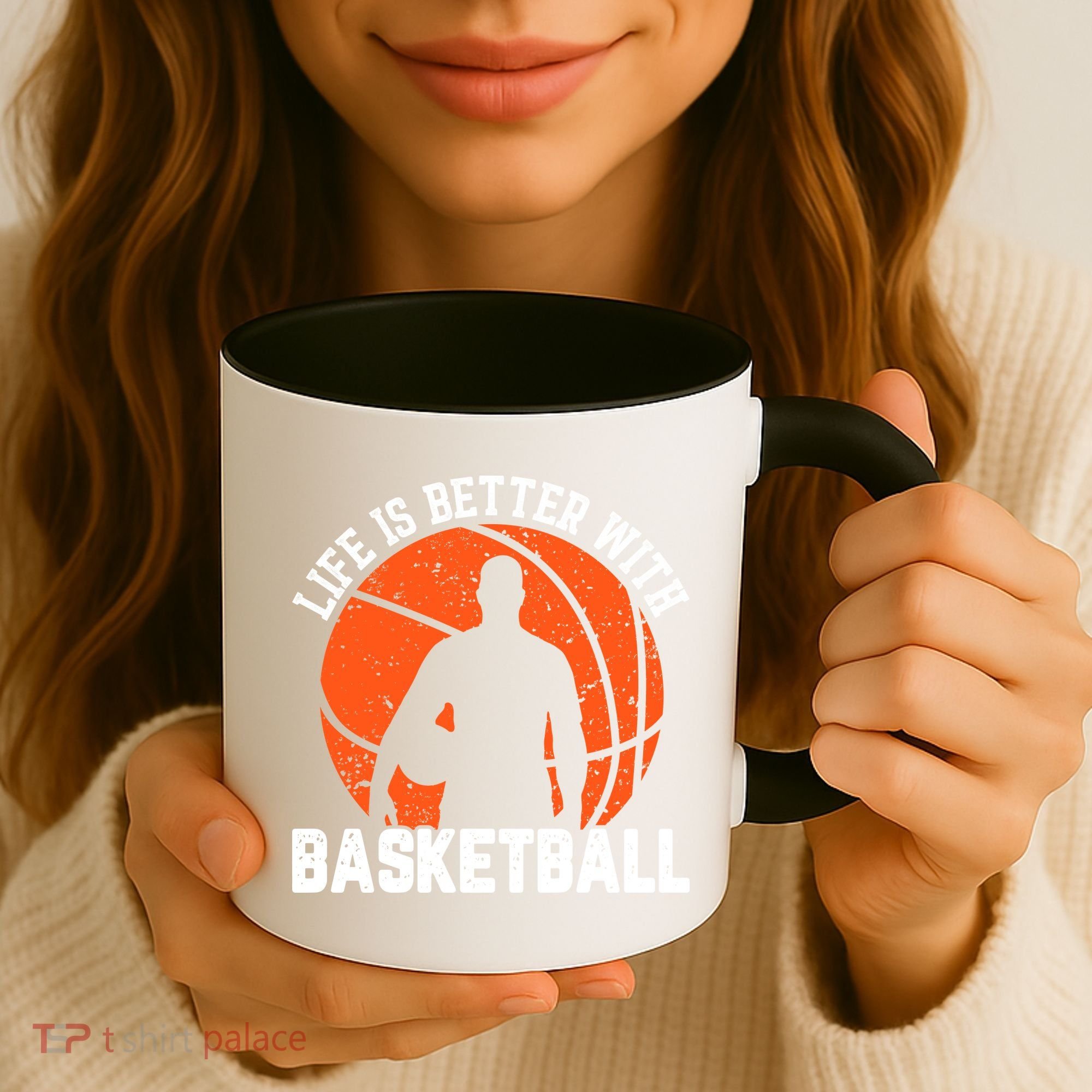 Life Is Better With Basketball For Player Bball Coffee Mug