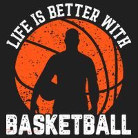 Life Is Better With Basketball For Player Bball Beanie thumb 2