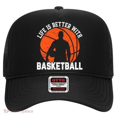 Life Is Better With Basketball For Player Bball Hat