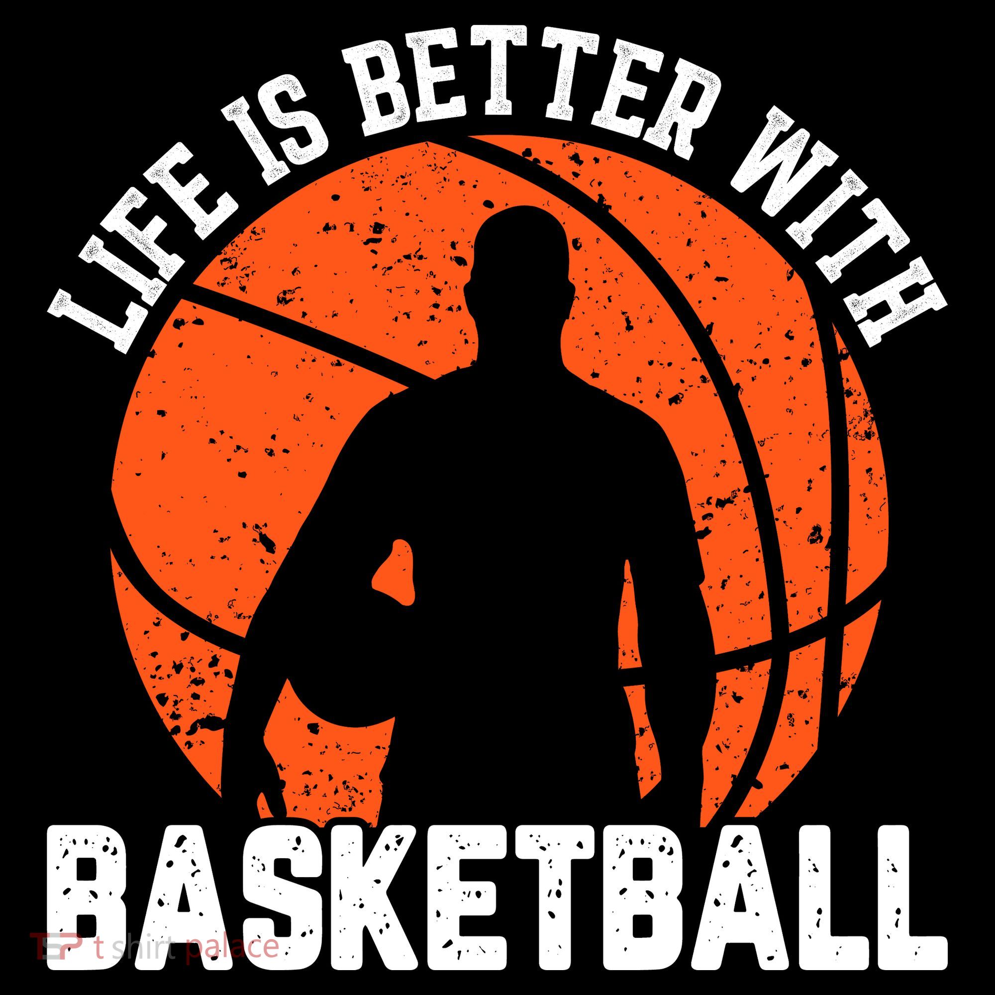 Life Is Better With Basketball For Player Bball Toddler Hoodie