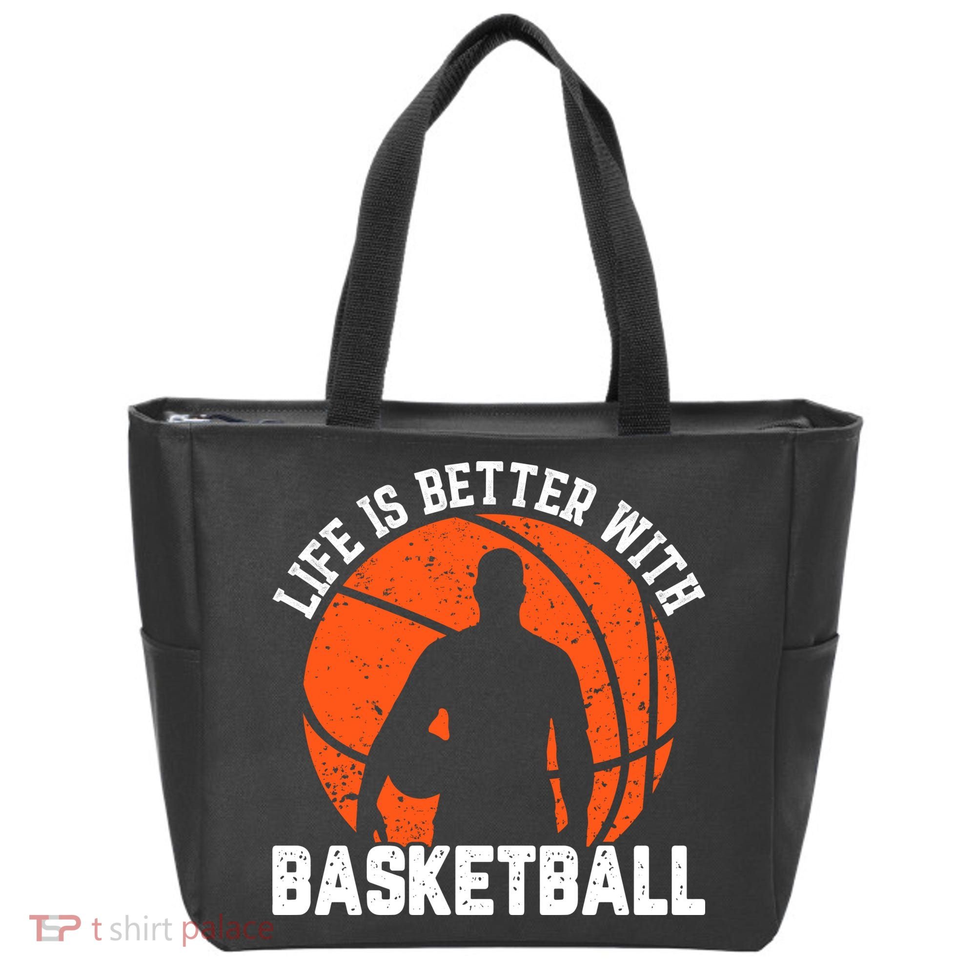 Life Is Better With Basketball For Player Bball Tote Bag