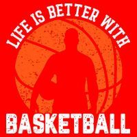 Life Is Better With Basketball For Player Bball Santa Hat thumb 1
