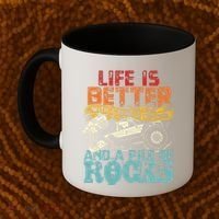 Life Is Better With A Remote Control And A Pile Of Rocks Coffee Mug thumb 2