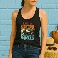 Life Is Better With A Remote Control And A Pile Of Rocks Women's Tank Top thumb 2