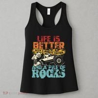 Life Is Better With A Remote Control And A Pile Of Rocks Women's Tank Top thumb 3