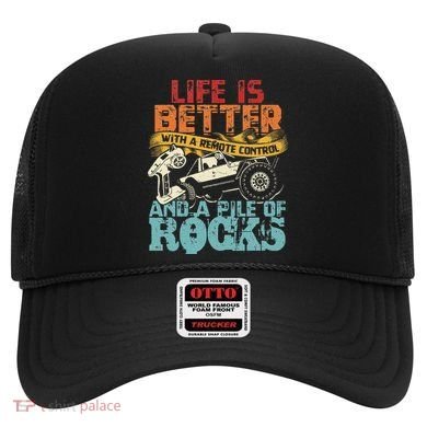 Life Is Better With A Remote Control And A Pile Of Rocks Hat