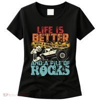 Life Is Better With A Remote Control And A Pile Of Rocks Women's T-Shirt thumb 0