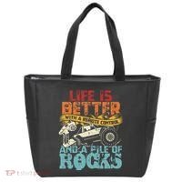 Life Is Better With A Remote Control And A Pile Of Rocks Tote Bag thumb 0