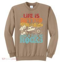 Life Is Better With A Remote Control And A Pile Of Rocks Sweatshirt thumb 0