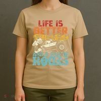 Life Is Better With A Remote Control And A Pile Of Rocks T-Shirt thumb 4