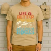 Life Is Better With A Remote Control And A Pile Of Rocks T-Shirt thumb 6
