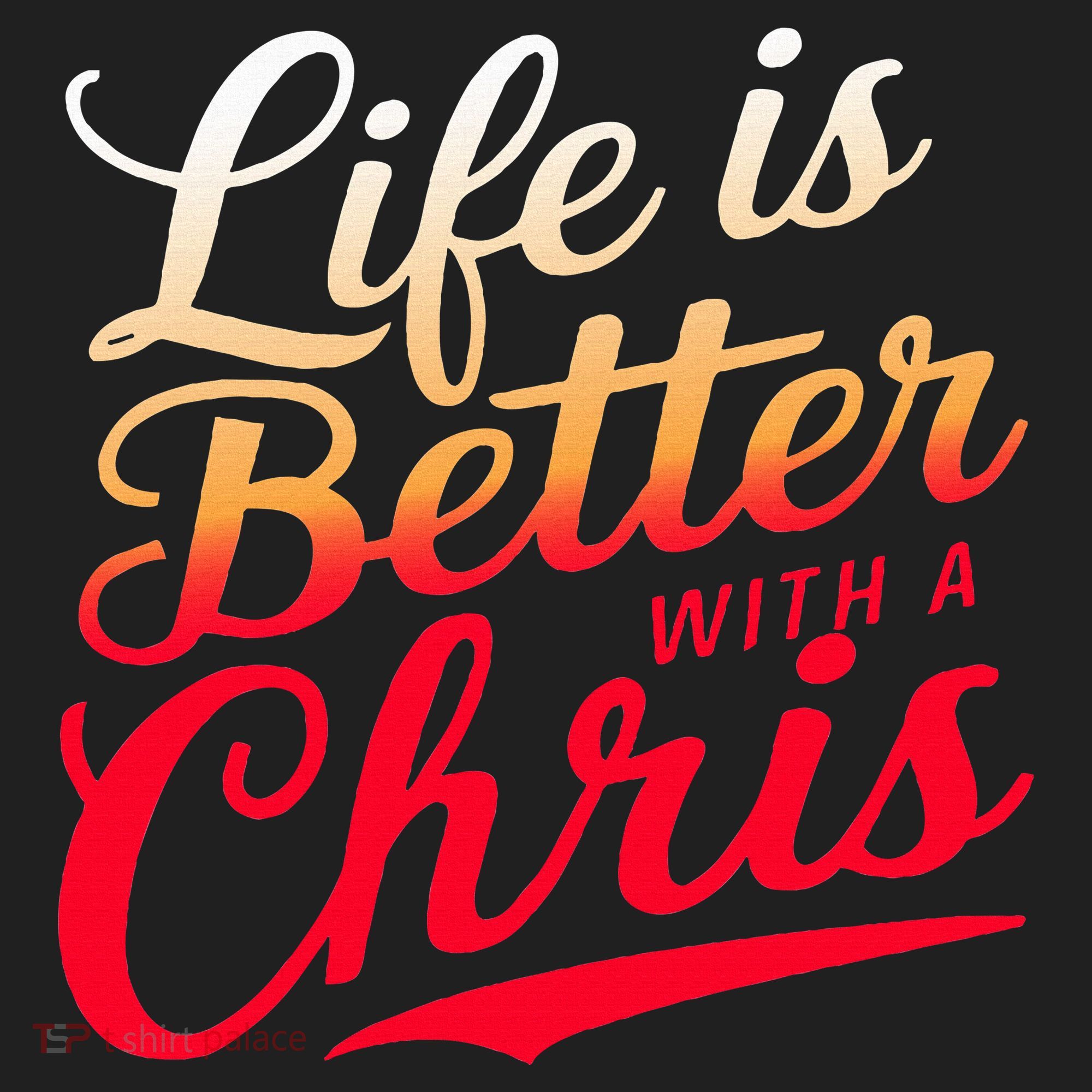 Life Is Better With A Chris Name Chris Beanie
