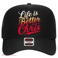 Life Is Better With A Chris Name Chris Hat thumb 0