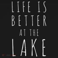 Life Is Better At The Lake Camp Cool Gift Ornament thumb 1