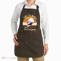 Life Is Better When Your Laughing Retro Skull Apron thumb 2