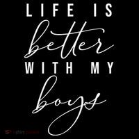 Life Is Better Cute Boy Parent Gift Ornament thumb 1