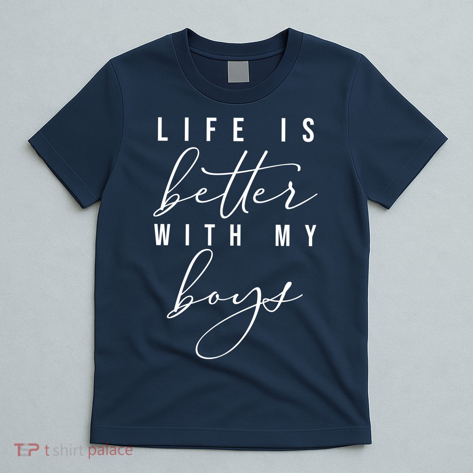 Life Is Better Cute Boy Parent Gift T-Shirt