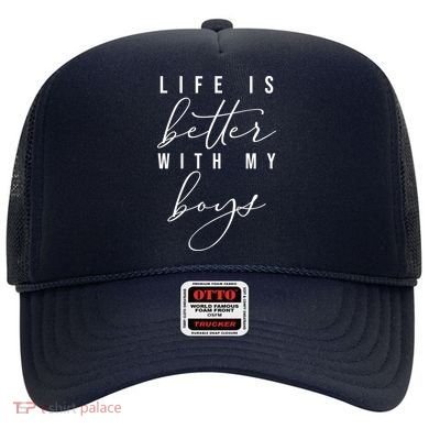 Life Is Better Cute Boy Parent Gift Hat