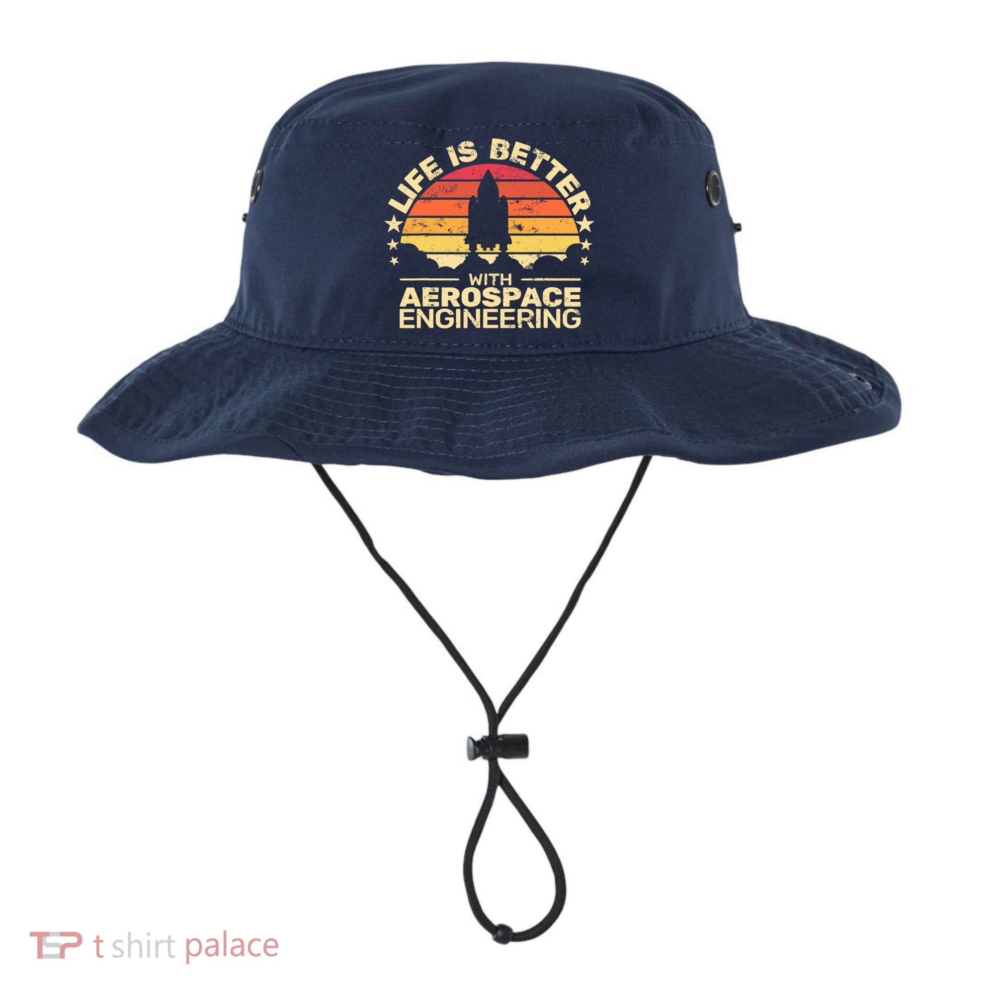 Life Is Better Aerospace Engineering Aerospace Engineer Bucket Hat