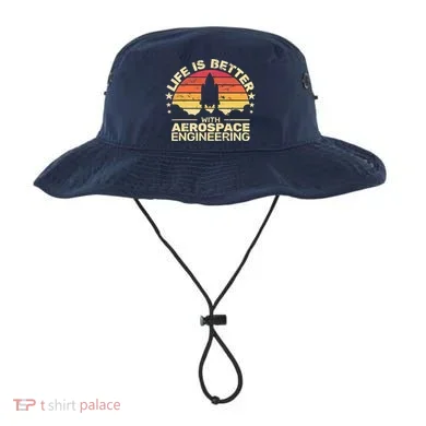 Life Is Better Aerospace Engineering Aerospace Engineer Bucket Hat