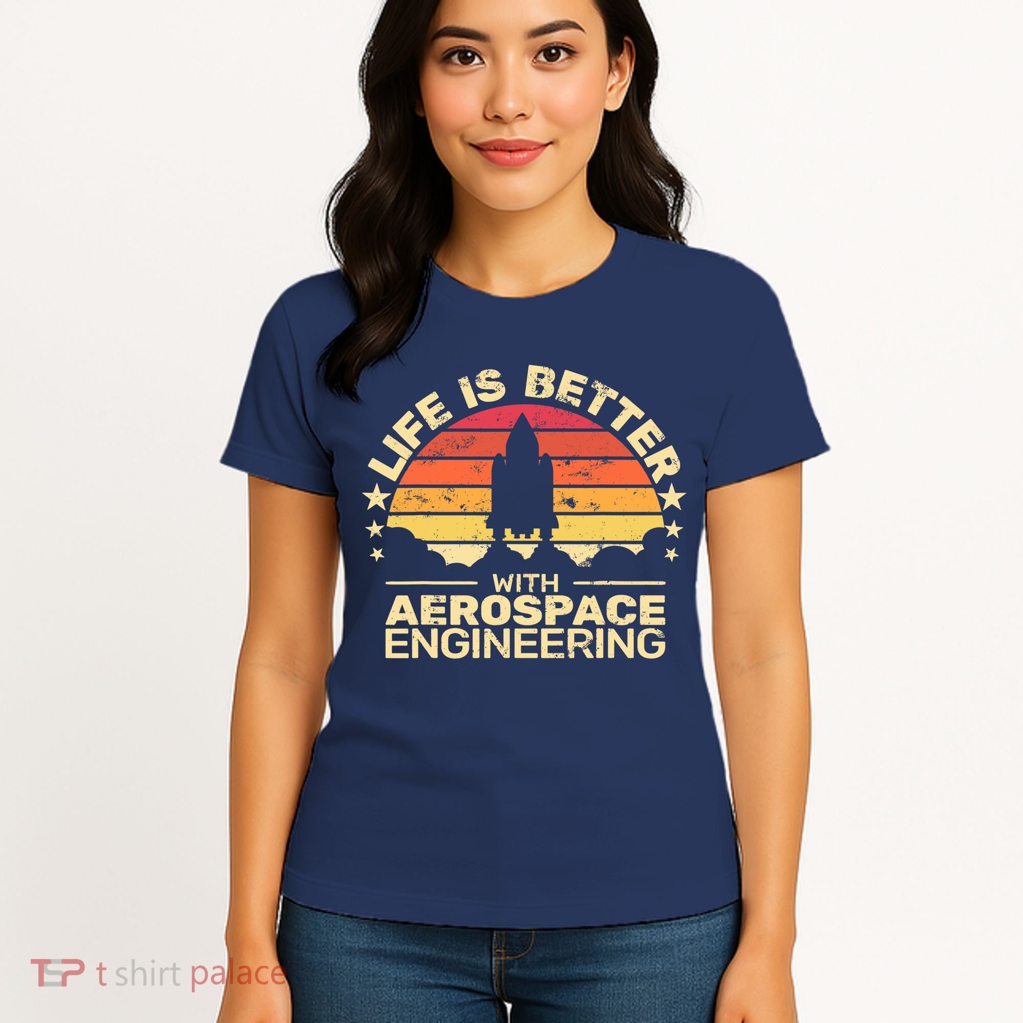 Life Is Better Aerospace Engineering Aerospace Engineer Women's T-Shirt