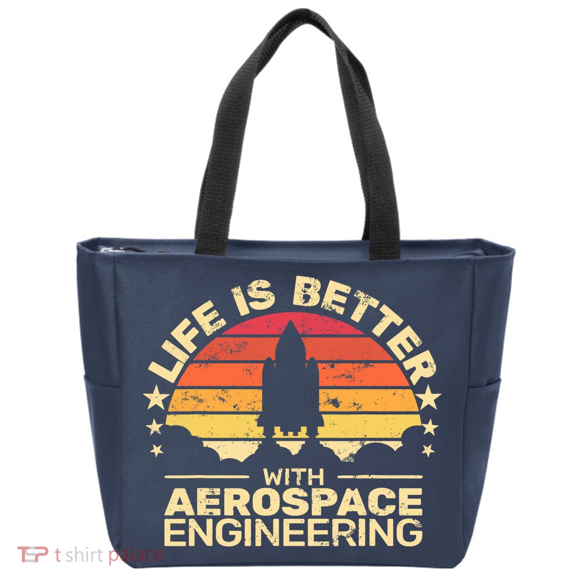 Life Is Better Aerospace Engineering Aerospace Engineer Tote Bag