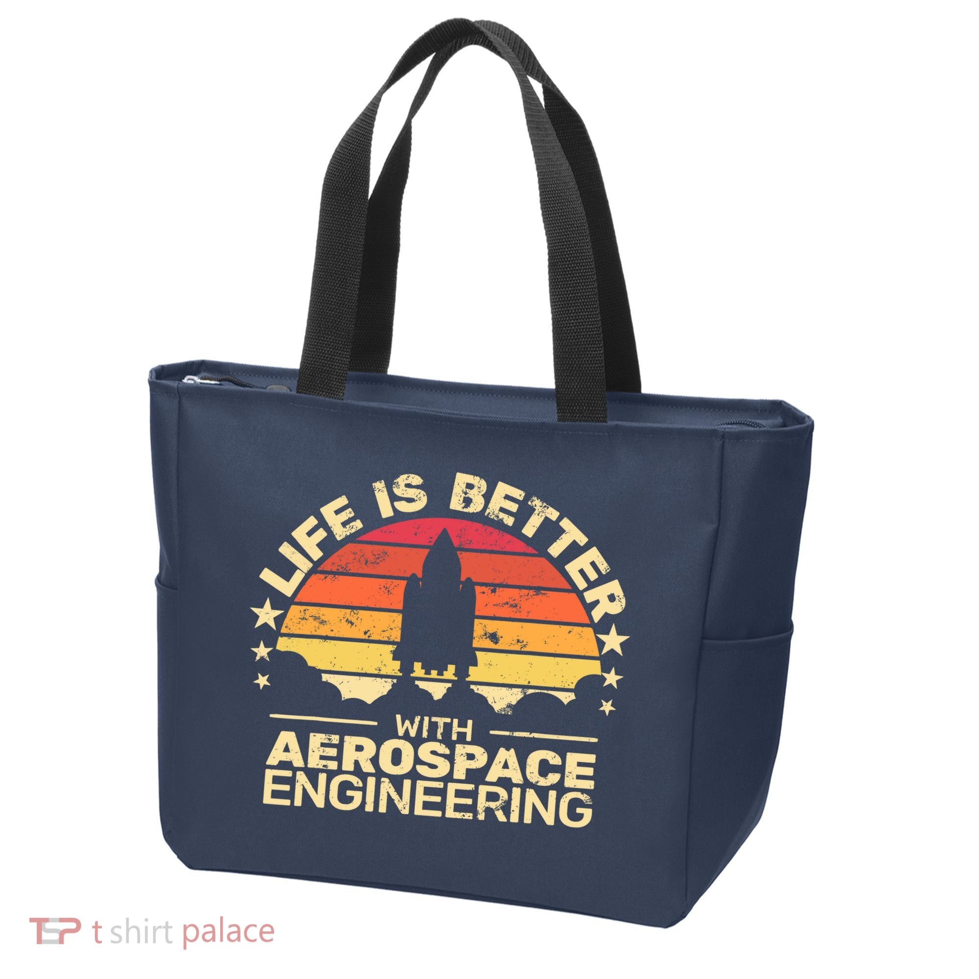 Life Is Better Aerospace Engineering Aerospace Engineer Tote Bag