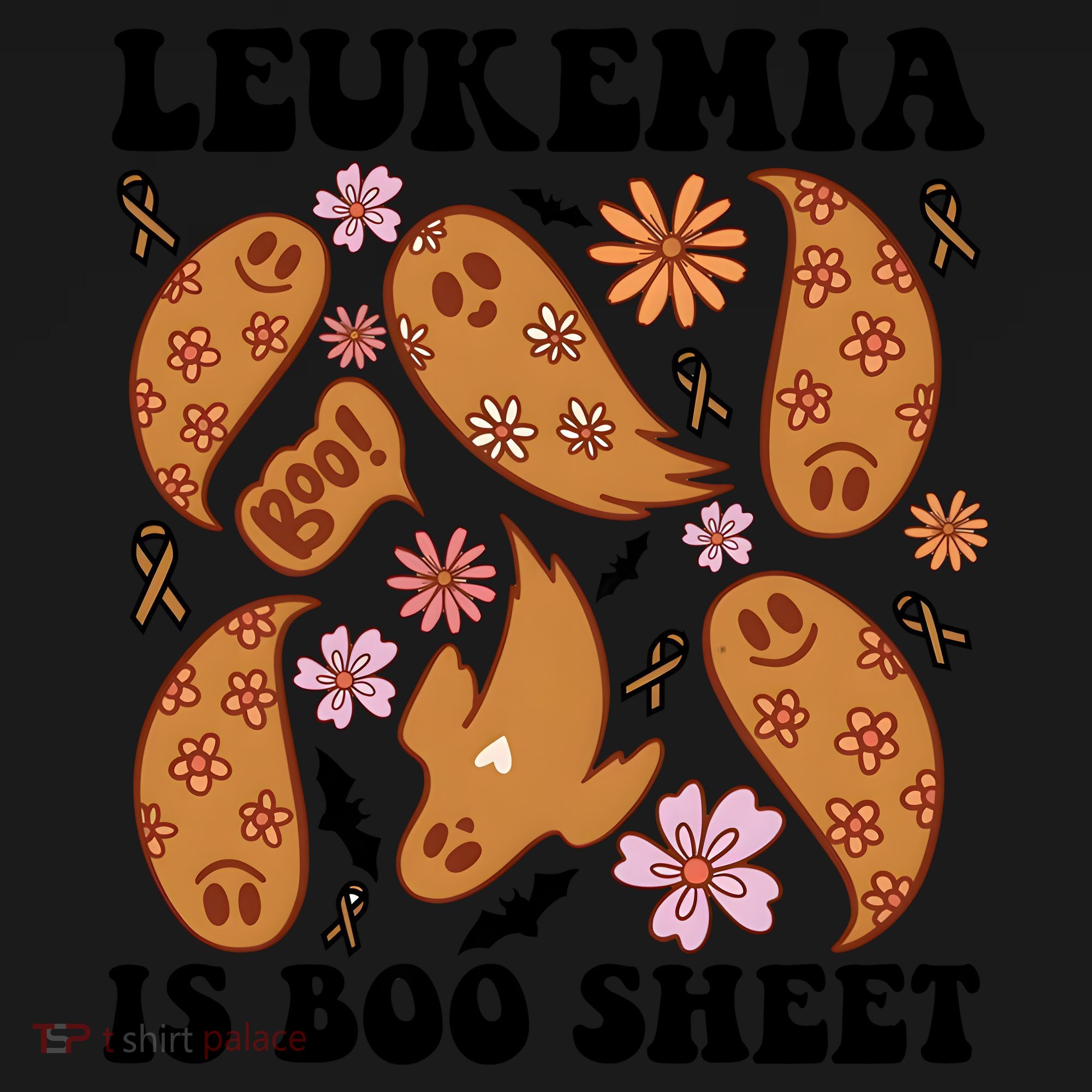 Leukemia Is Boo Sheet Leukemia Cancer Awareness Backpack