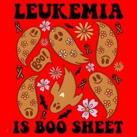 Leukemia Is Boo Sheet Leukemia Cancer Awareness Santa Hat thumb 1