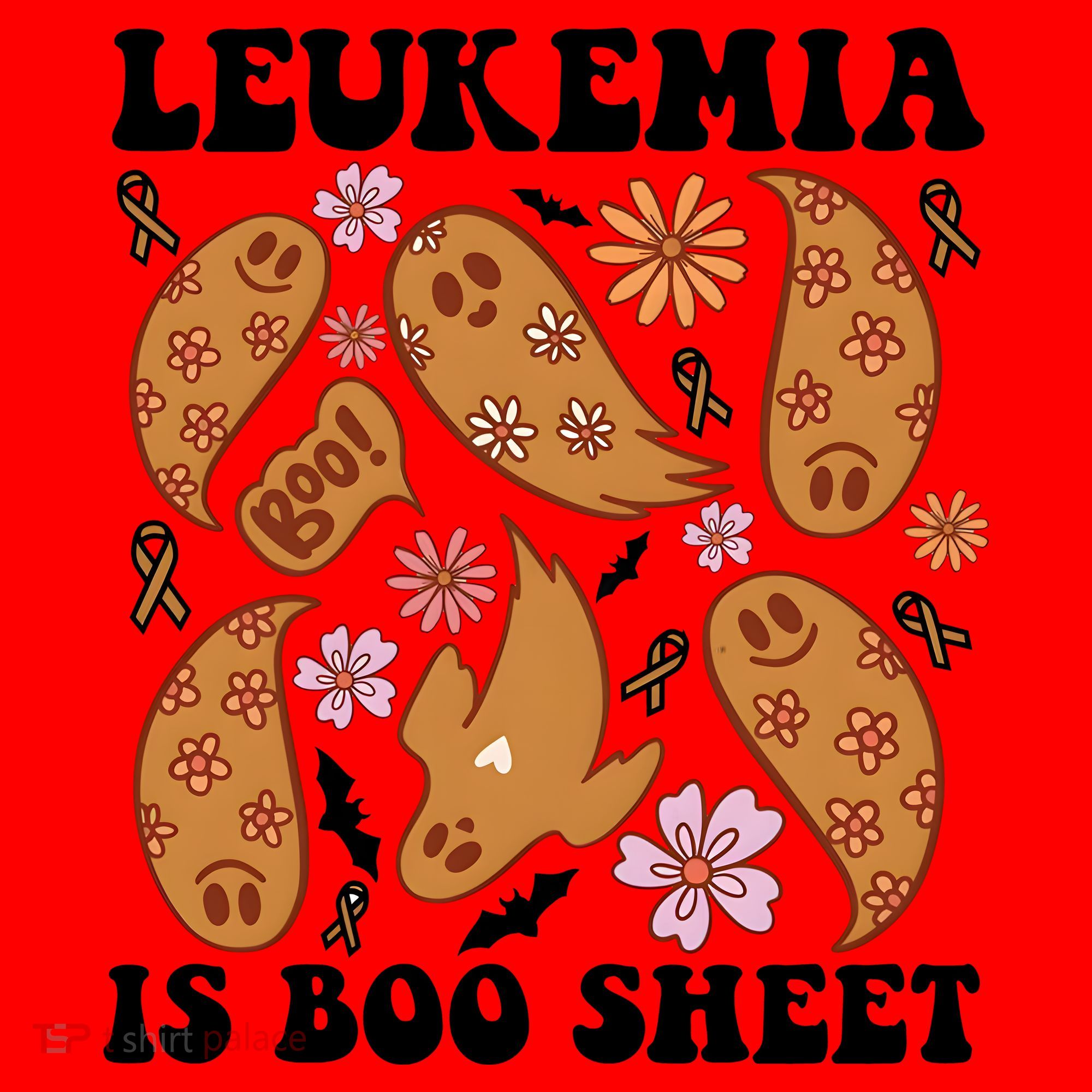 Leukemia Is Boo Sheet Leukemia Cancer Awareness Santa Hat