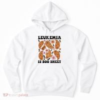 Leukemia Is Boo Sheet Leukemia Cancer Awareness Hoodie thumb 0