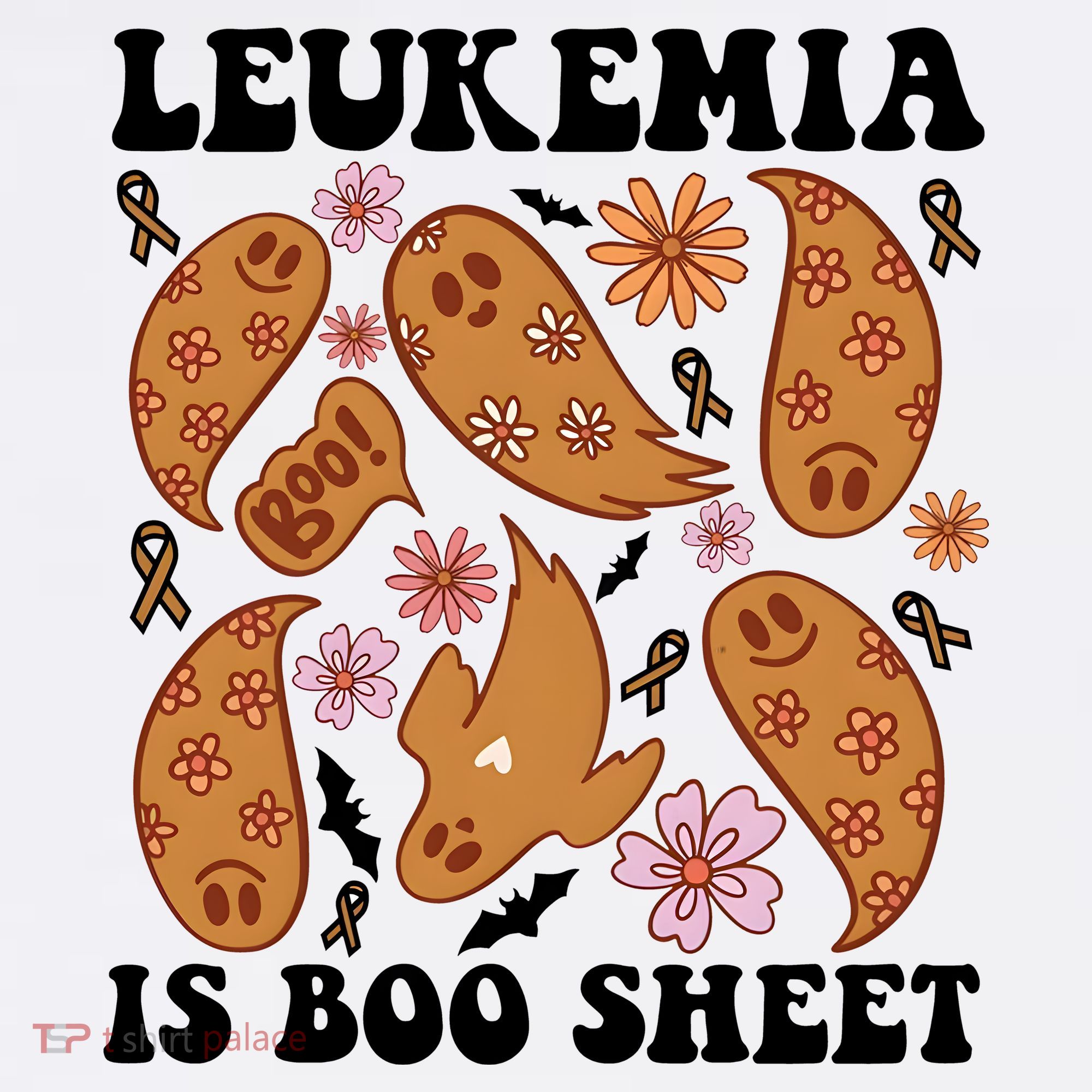 Leukemia Is Boo Sheet Leukemia Cancer Awareness Apron