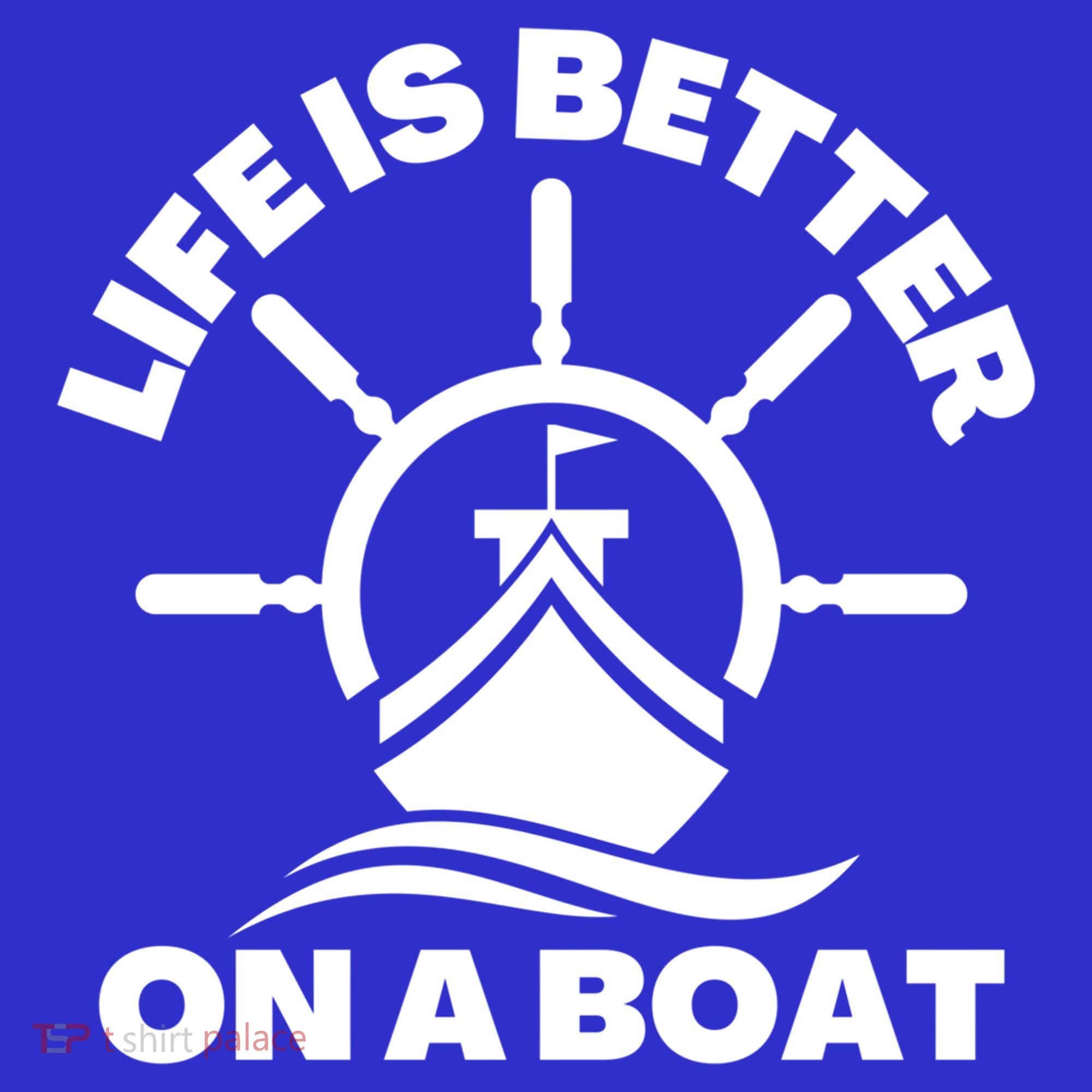 Life Is Better On A Boat Boating Cool Gift Coaster