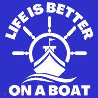 Life Is Better On A Boat Boating Cool Gift Baby Bodysuit thumb 2