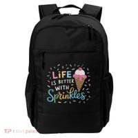 Life Is Better With Sprinkles Ice Cream Sweet Treats Backpack thumb 0