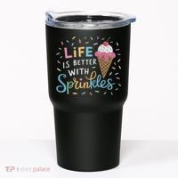 Life Is Better With Sprinkles Ice Cream Sweet Treats Tumbler thumb 0
