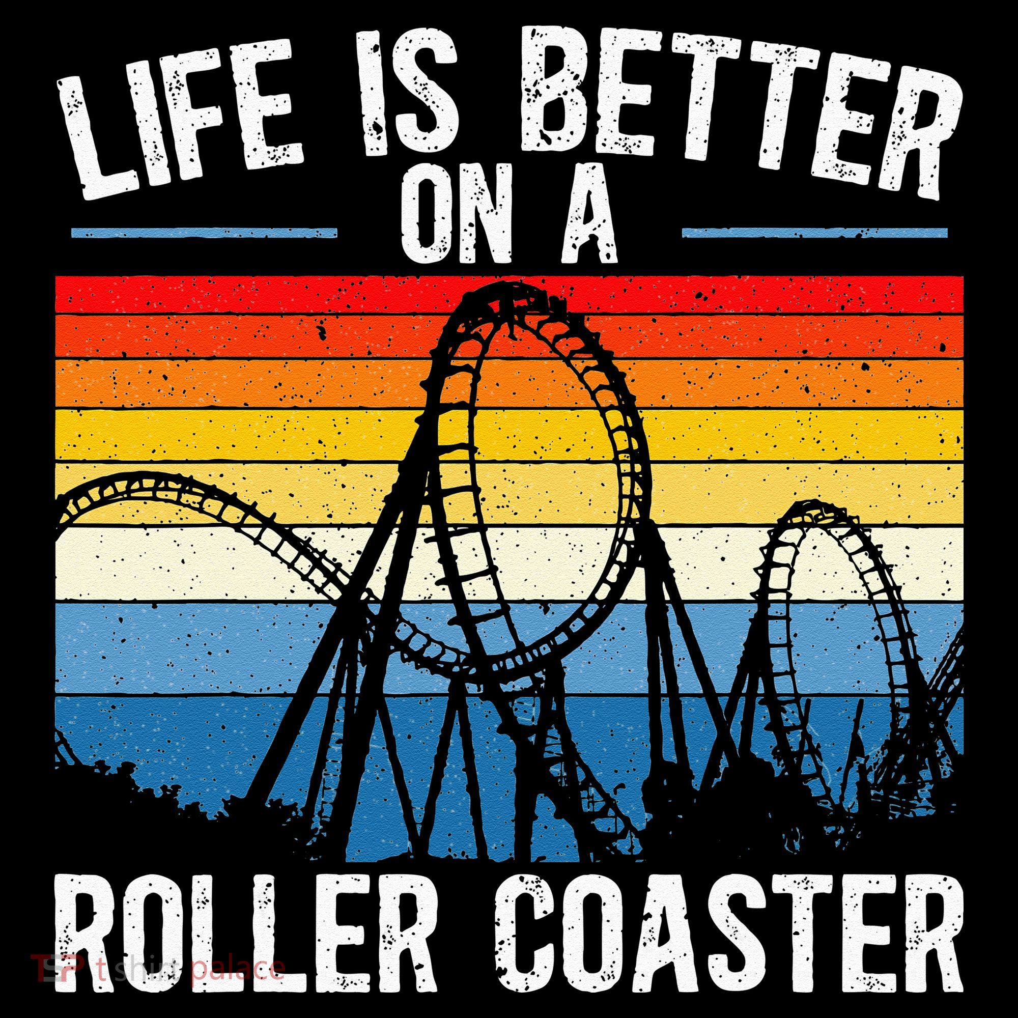 Life Is Better On A Roller Coaster Rollercoaster Bucket Hat