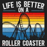 Life Is Better On A Roller Coaster Rollercoaster Beanie thumb 2