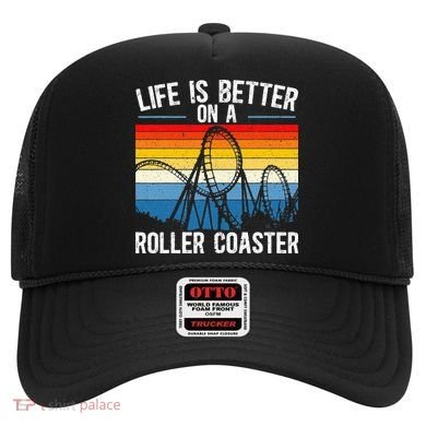 Life Is Better On A Roller Coaster Rollercoaster Hat