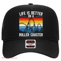 Life Is Better On A Roller Coaster Rollercoaster Hat thumb 0