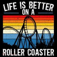 Life Is Better On A Roller Coaster Rollercoaster Women's Long Sleeve Shirt thumb 2