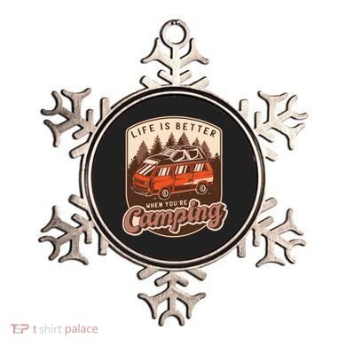 Life Is Better When You're Camping Vintage Ornament