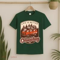 Life Is Better When You're Camping Vintage T-Shirt thumb 2