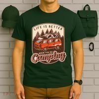 Life Is Better When You're Camping Vintage T-Shirt thumb 6