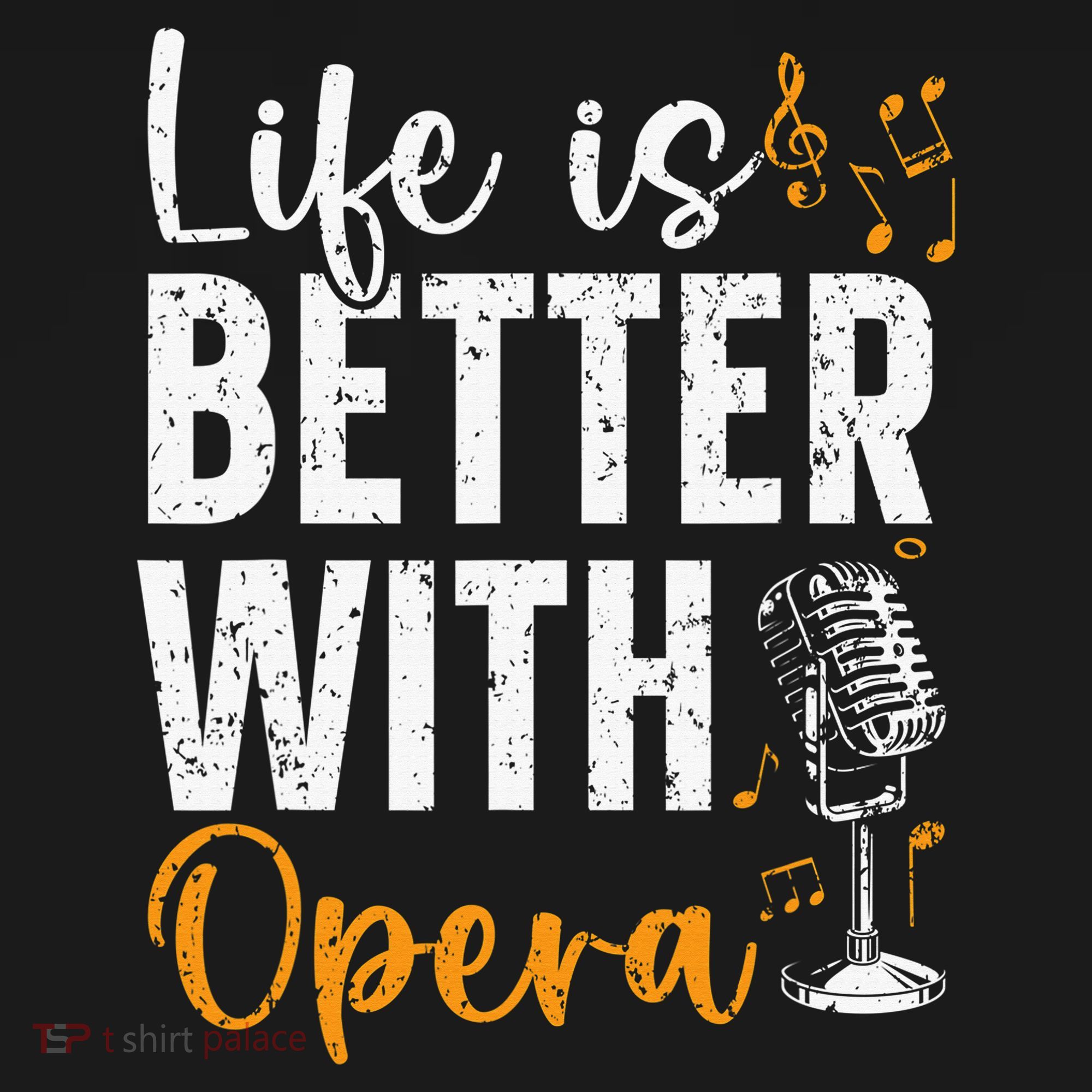 Life Is Better With Opera Music Voice Theater Opera Singer Women's Tank Top