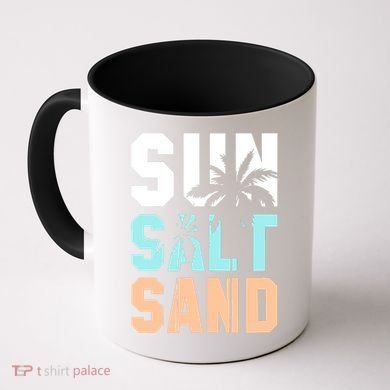 Life Is Better At The Beach Vacation Sun Salt Sand Coffee Mug