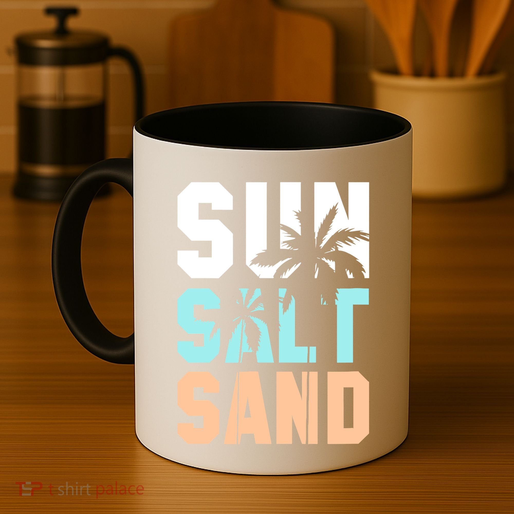Life Is Better At The Beach Vacation Sun Salt Sand Coffee Mug