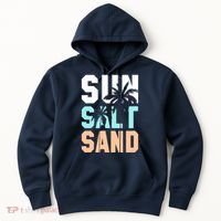 Life Is Better At The Beach Vacation Sun Salt Sand Hoodie thumb 0